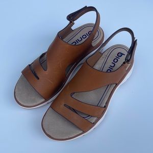 Premium Leather Sandal Tan NWT